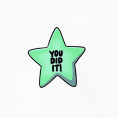 Well done!